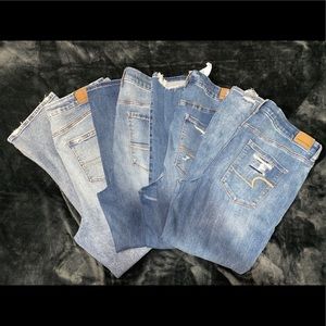 Curvy American Eagle Jeans bundle (16 short)